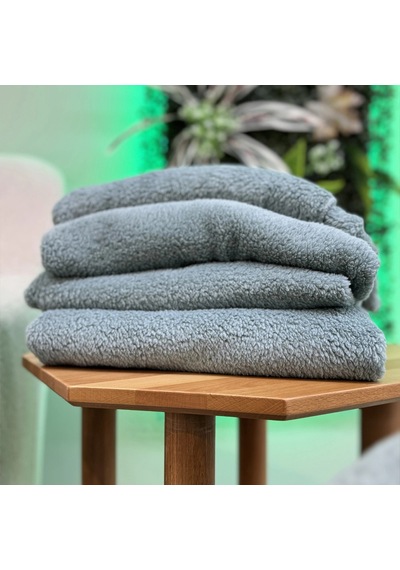 Esnature Wellsoft Peluş Polar Tüylenmez Dört Mevsim Tek Kişilik Kafe Televizyon Battaniyesi 140x190 Mint Yeşil