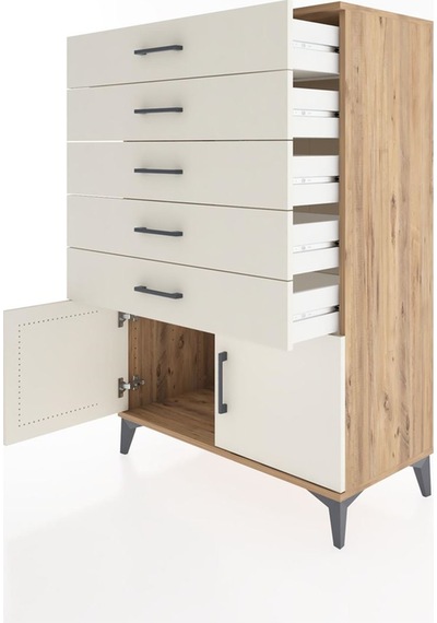Hyperion Dolap 5 Çekmeceli 2 Kapaklı 88x44x134 Çam-aytaşı Çam Hyperion Dolap 5 Çekmeceli 2 Kapaklı 88x44x134 Çam-aytaşı Çam
