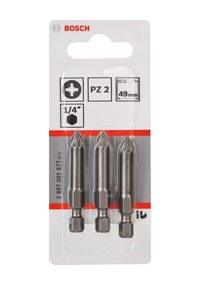 Ayrex Professional Accessories Vidalama Ucu, Gri, 3 Adet