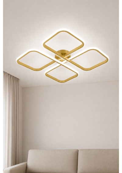 Nuvo Led Plafonyer Avize Beyaz Işık Eskitme