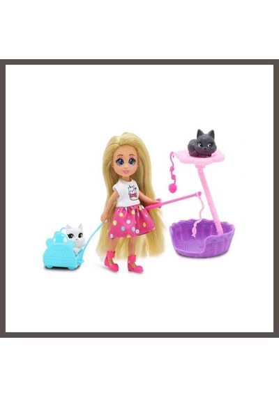 Bezos Mini Bebek Ve Kedi Seti Nxrlvng