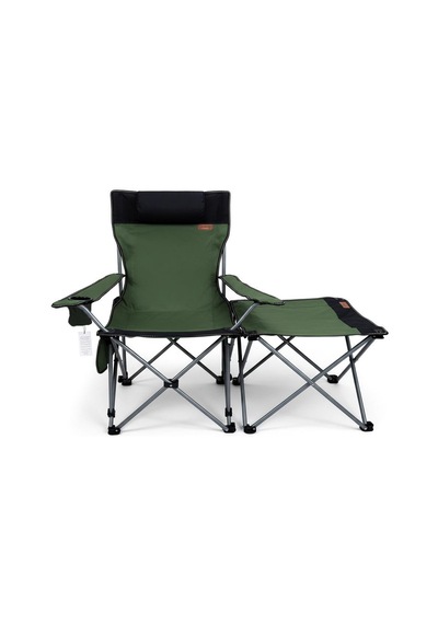 Madfox Prowler 3 Kademeli Yatabilen Kamp Sandalyesi Green/black