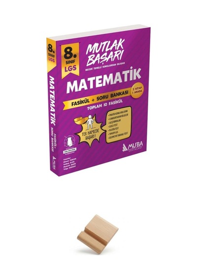Mutlak Başarı Lgs 8. Sınıf 2027 Matematik Fasikül Soru Bankası + Telefon Standı