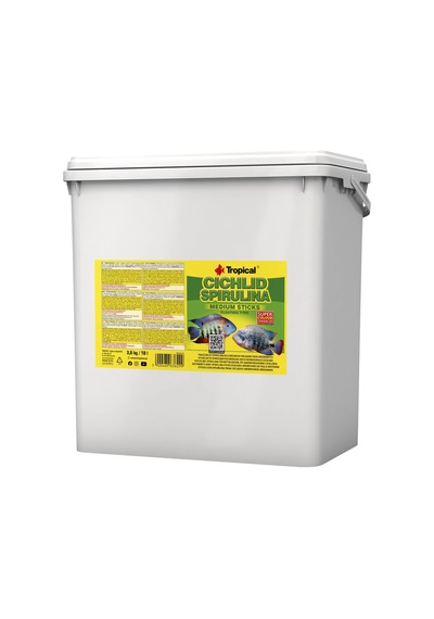 Tropical Cichlid Spirulina Medium Sticks 500 Gr Açık