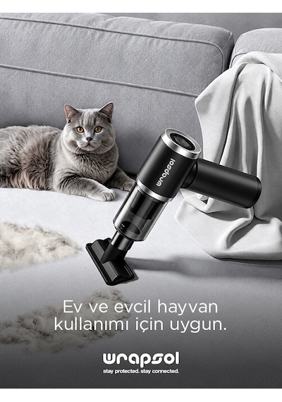 Z1s 4'ü 1 Arada Bldc Motorlu Taşınabilir Şarjlı El Ve Araç Süpürgesi 0 - 250 Watt