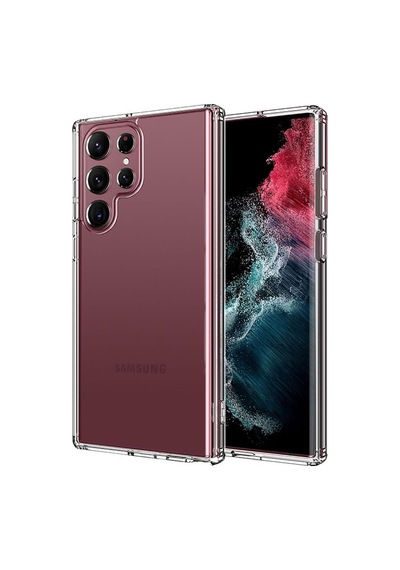 Samsung Galaxy Uyumlu S23 Ultra Kılıf 2mm Anti Shock Silikon