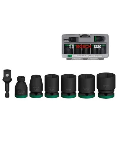 Bosch Pro Impact Lokma Ucu Seti 1/2" 7li 2608003032