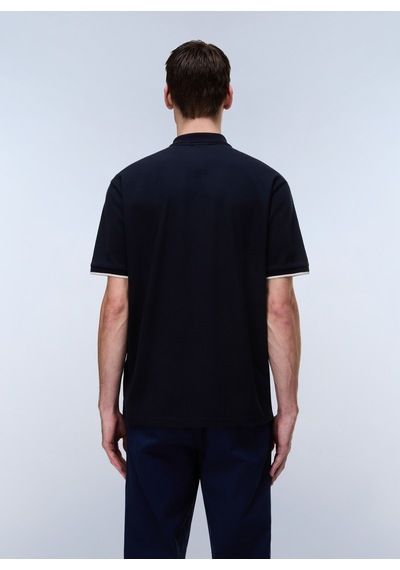 Napapijri E-badge Ss 1-np0a4gac1761 Lacivert Erkek Polo T-shirt