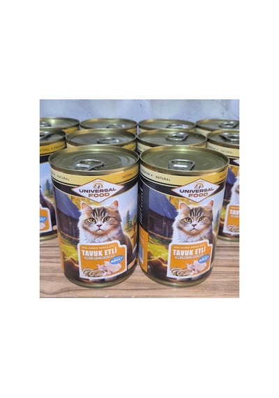 Parça Tavuk Etli Premıum Yetişkin Yaş Kedi Maması 2x400 Gr