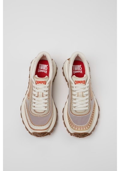 Camper Twins Kadın Spor Ayakkabı K201865-002 Bej