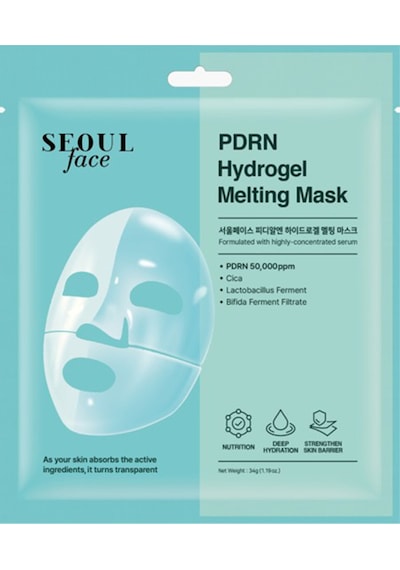 Dermal Pdrn Hidrojel Şeffaflaşan Eriyen Maske 34 G 2 Adet
