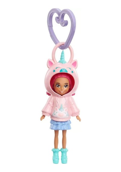 Polly Pocket Kapüşonlu Bebekler Unicorn Hkv98-hkw02