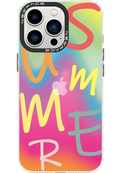 Newface Apple İphone 14 Pro Kılıf Estoril Desenli Kapak - Estoril - 3 Mavi