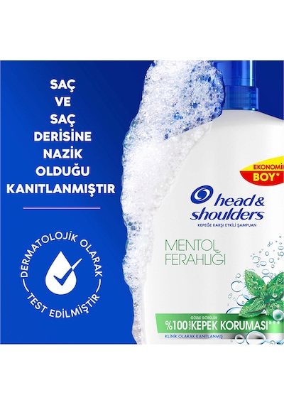 Head & Shoulders Mentollü Şampuan 800 Ml