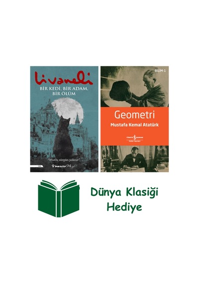 Bir Kedi, Bir Adam, Bir Ölüm + Geometri + Dünya Klasiği Hediye