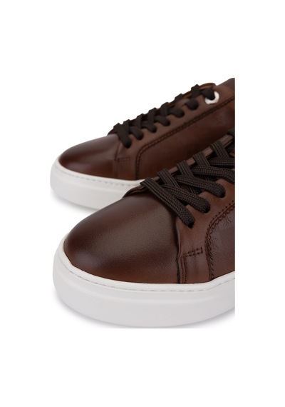 Tamer Tanca Kadın Hakiki Deri Taba Sneakers & Spor Ayakkabı 1145 502 Bn Ayk Y26 Taba