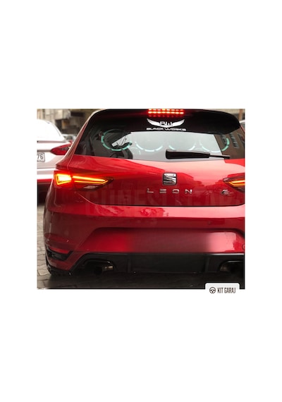 Kit Garaj Leon Mk3 Aero Tampon Sağ - Sol Flapları Plastik 2012-2020 Boyalı