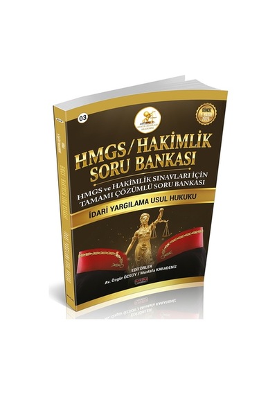 Hukal Hmgs-hakimlik İdari Yargılama Hukuku Soru Bankası Savaş Yayınları 2026