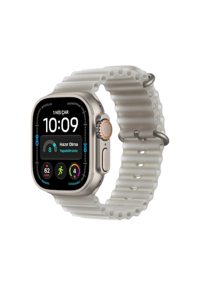 Apple Watch Ultra 4 Gps + Cellular 49MM Natural Titanyum Kasa - Çöl Alpine Kordon - S Akıllı Saat (Distribütör Garantili)