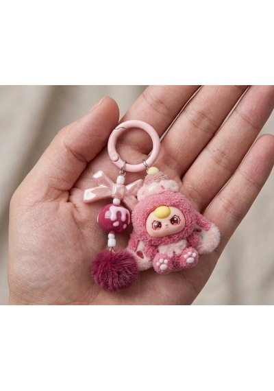 Minnak Goril Sevimli Pembe Anahtarlık ,çanta Charmı