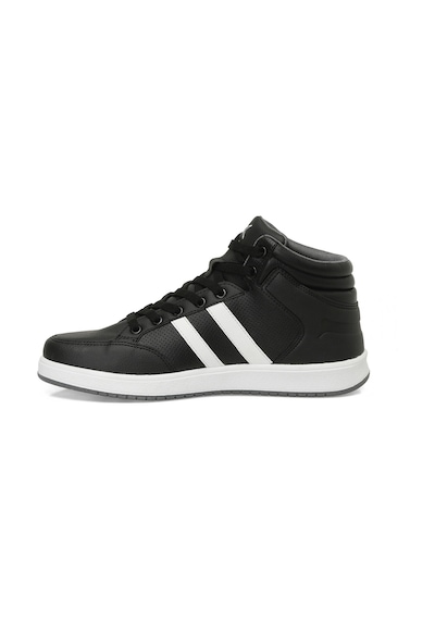Kinetix Kort Pu Hı 5fx Siyah Erkek High Sneaker Siyah-beyaz-grı Çok Renkli