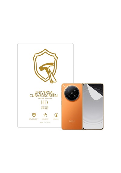 Microcase Oppo Find N6 İle Uyumlu Full Tpu Nano Ön Ekran Koruma Filmi - Ekm101