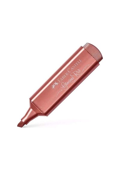 Faber-castell Yeni Metalik Işaretleme Kalemi Glorious Red Çok Renkli