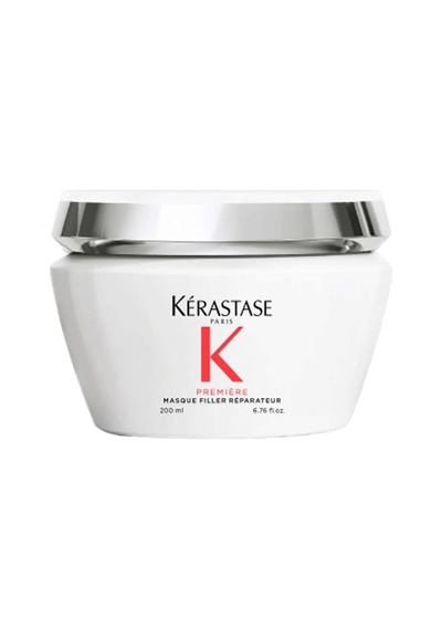 Kerastase Premiere Masque Filler Réparateur, Hasar Görmüş Saçlar İçin Saç Bakım Maskesi, 200 Ml Çiçekli Beyaz