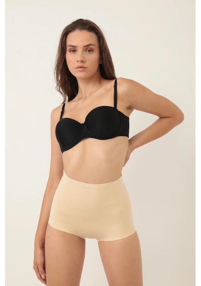Daniella Lazer Kesim Toparlayıcı Beli Silikonlu Slip Korse Ten