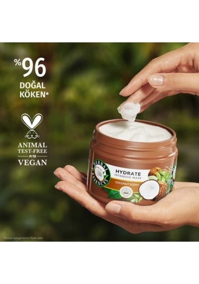 Hindistan Cevizi Kokulu Nemlendirici Saç Bakım Maskesi 300 Ml