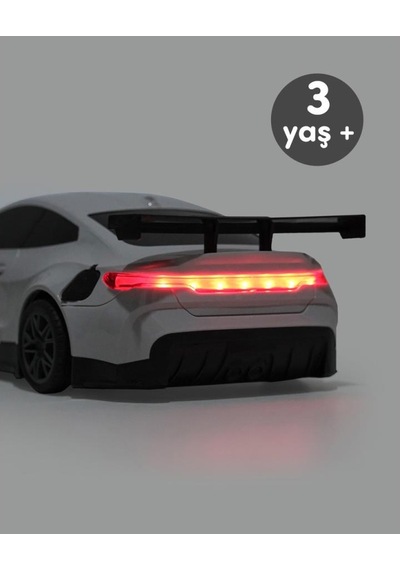 Enfal Let's Drive Uk 1:16 Renkli Işıklı Araba Şarj İstasyonlu Lc-31212 Beyaz