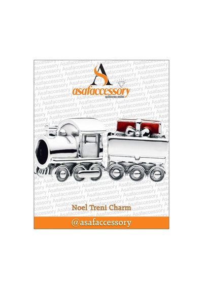 Noel Treni Charm Gümüş Kaplama