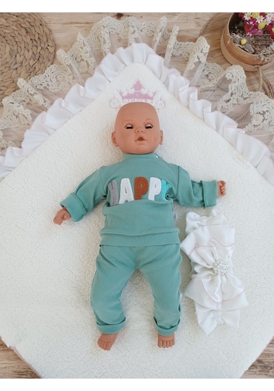 Kışlık Bebek Kundağı Unisex Bebek Dış Kundak Battaniyesi Hastane Çıkışı Kundak Battaniye Somon