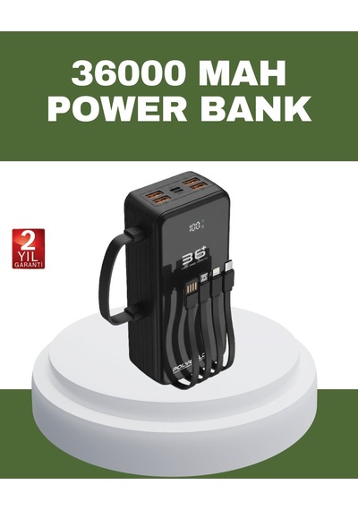 Hızlı Şarj Destekli Powerbank Tüm Cihazlarla Uyumlu Çr