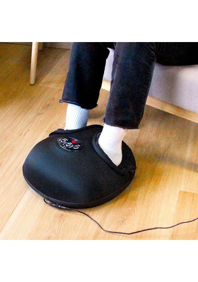 Fıshtec Elektrikli Cihaz - Shiatsu Masaj Ayakları - Isıtma Hava Basıncı - Siyah