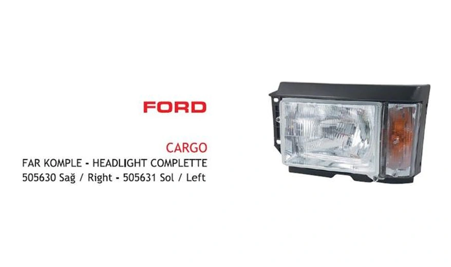 Far Komple Sağ Ford -ıveco 1996-2003 E-belgeli -
