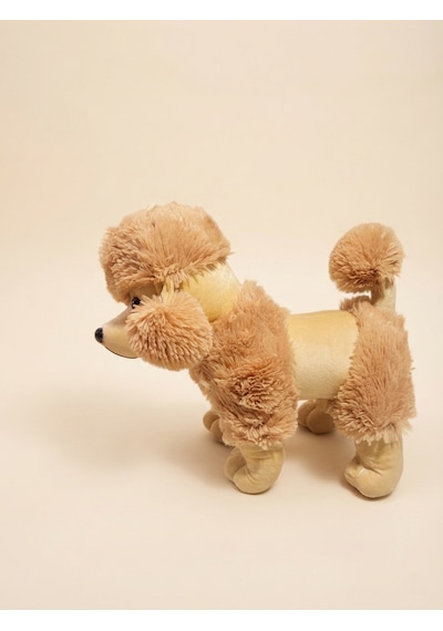 Peluş Uzun Kulaklı Köpek 45 Cm Tarçın Kahve