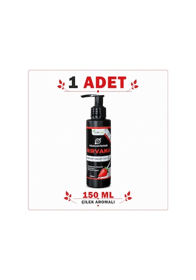 Nirvana Çilek Aromalı Kayganlaştırıcı Jel 150 ML