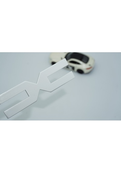 Dk Tuning Yeni Nesil Bagaj 3m 3d 10cm Beyaz Yazı Logo Dacia İle U