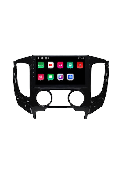 Navigate Mitsubishi L200 Android Carplay Multimedya 2015-2022 Manuel Klima 2gb Ram + 32gb Hafıza + 4 Çekirdek