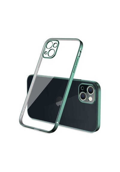 Apple Uyumlu iPhone 13 Mini Kılıf Zore Gbox Kapak Koyu Yeşil