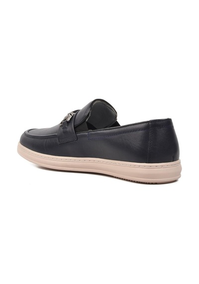 Pierre Cardin 191074 Lacivert Hakiki Deri Erkek Casual Ayakkabı 001