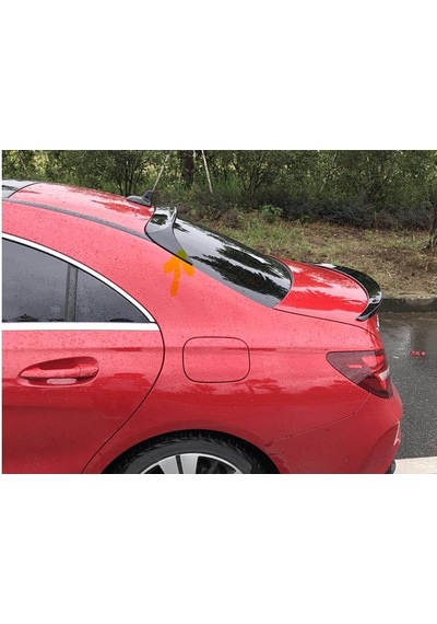 Autogp Mercedes Cla W117 Cam Üstü Spoiler Siyah Boyalı Agp-bg-1080