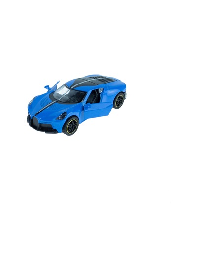 Oyuncak Metal Çek Bırak Süper Sport Araba Mavi 11 Cm