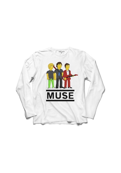 Muse Band Müzik Classıc Logo 2 Uzun Kollu Tişört (518429479)