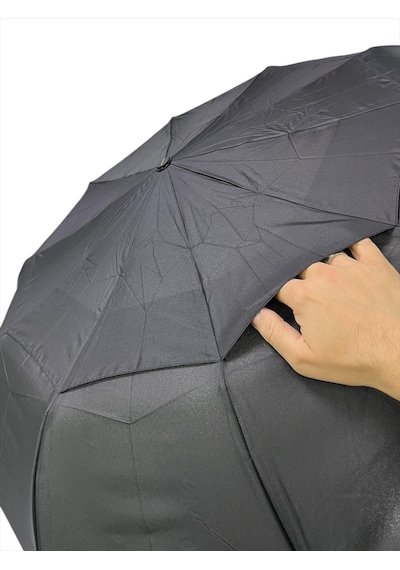 Marlux Premium Tam Otomatik Rüzgar Şemsiyesi 10 Fiber Telli Siyah Mpr2010m 710080