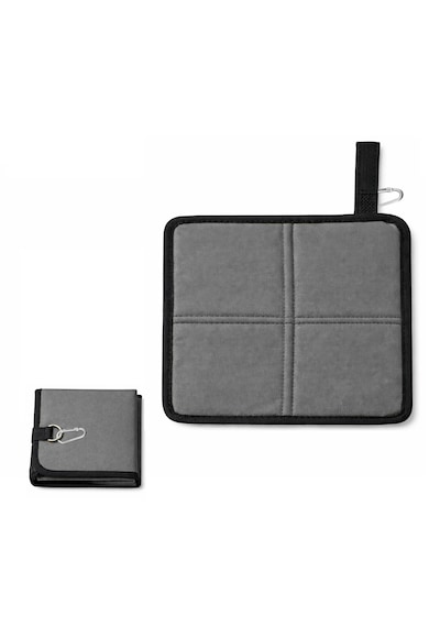Microcase Piknik Kamp Balıkçılık Outdoor İçin Katlanır Ve Taşınabilir Minder 34x36 Cm Al5563 Gri
