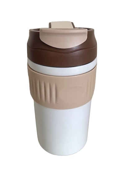 Çift Kapaklı Pipetli Yeni Seri Staınless Steel 450 Ml Sıcak/soğuk Mag Bardak Termos Kahve