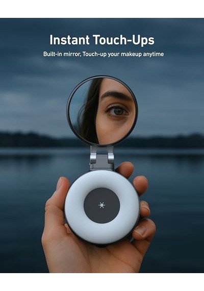 Ayrex Telesın Selfie Işığı, Taşınabilir Selfie Işığı, Siyah