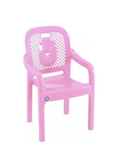 Sağlam Plastik Mandella Rubi Çocuk Koltuğu Pembe Diğer